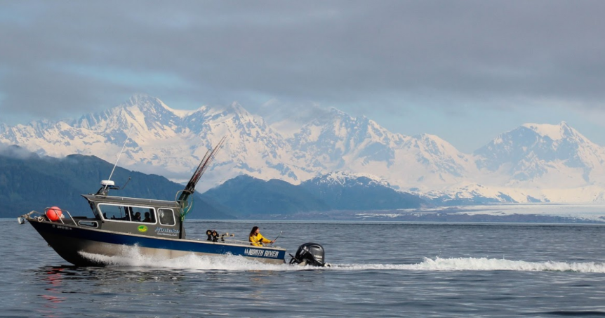 Alaskan fishing season comes to a close in September.